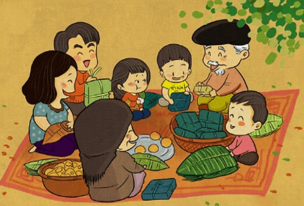 Hãy cùng đến với bức tranh chủ đề gia đình hạnh phúc để tận hưởng tinh thần ấm áp của một gia đình đầm ấm. Những chi tiết tinh tế và màu sắc tươi sáng sẽ giúp bạn tưởng niệm về tình yêu thương trong gia đình của mình.