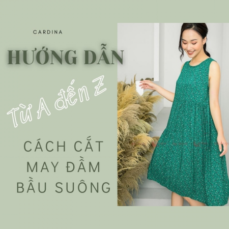 Đầm Bầu Suông Cổ Tròn Đuôi Cá Váy Bầu Chữ A giá rẻ nhất tháng 72023